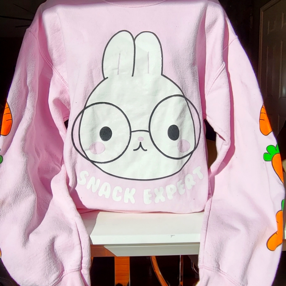 Snack Expert Bunny Sweatshirt